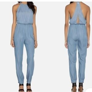 RVCA Chambray Denim Jumpsuit- Be About It